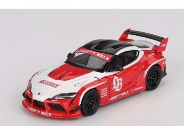 1/64 2025 toyota gr supra *lb-works*, red/white