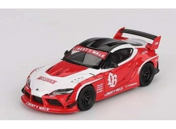 1/64 2025 toyota gr supra *lb-works*, red/white
