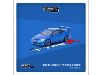 1/64 honda integra type r dc5 custom, blue metallic