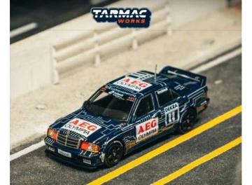 1/64 mercedes-benz 190 e 2.5-16 evo 1, #11 dany snobeck dtm 1989, blue/white/red