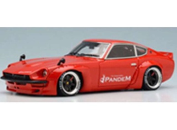 1/43 1973 datsun 240z rocket bunny, red
