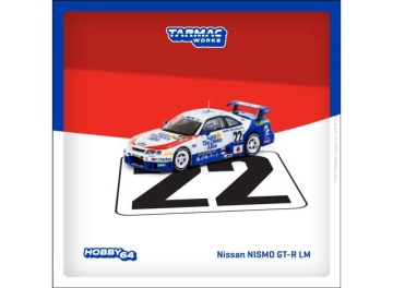 1/64 1995 nissan nismo gt-rml #22 h. fukuyama/m. kondo/s. kasuya 24h of le mans, white/blue/red