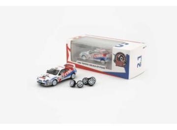 1/64 1996 toyota celica st205 #21 rallye sanremo rallye d'italia *esso*, red/white/blue