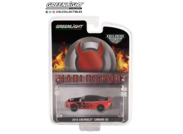 1/64 2016 chevrolet camaro ss *diablo gasoline and tuning systems*, red/black