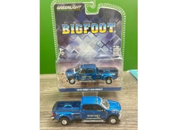 1/64 2019 ford f-350 dually *big foot* clean version, blue