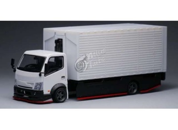 1/64 custom wing truck, white