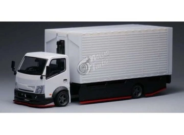 1/64 custom wing truck, white