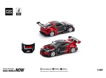 1/64 pandem gr86 *advan*, black/red