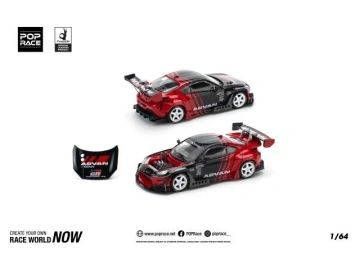 1/64 pandem gr86 *advan*, black/red