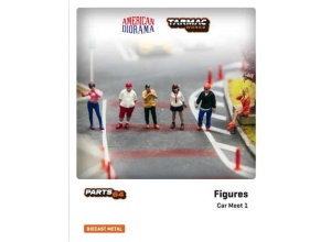 Tarmac 1/64 car meet 1 *figures*,