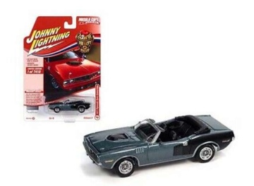 1/64 1971 plymouth cuda convertible, grey
