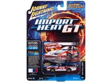 1/64 1985 nissan 300zx #33 *import heat gt*, white/blue/red
