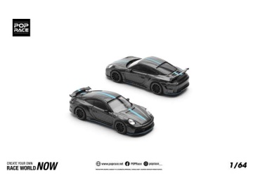 1/64 992 stinger gtr, carbon edition with blue line