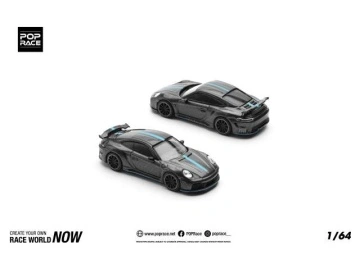 1/64 992 stinger gtr, carbon edition with blue line