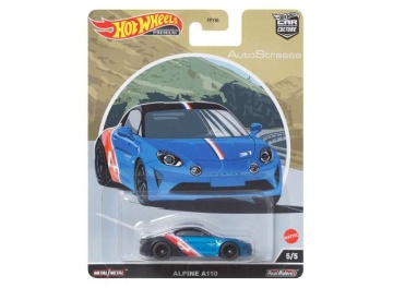 1/64 Alpine a110 *autostrasse*, blue/black/red