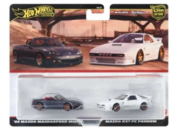1/64 mazda rx7 fc pandem & 2004 mazda miata double set