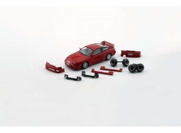 1/64 nissan silvia 180sx, red