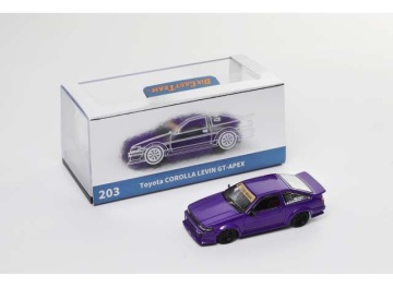 1/64 toyota ae86, purple