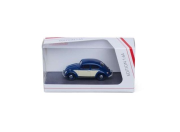 1/64 volkswagen kever 2-tone, blue/beige