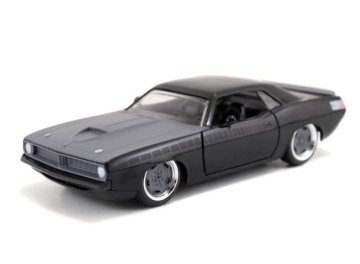 #24075 1/32 plymouth barracuda *fast and furious*, black