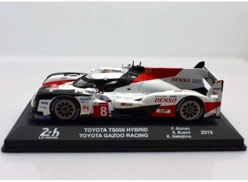 #24h19 1/43 2019 toyota ts050 hybrid toyota gazoo racing #8 s. buemi/k. nakajima/f. alonso winner 24h le mans *resin series*,...