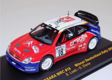 1/43 citroen xsara wrc #3 loeb/elena winner sweden rally 2004 - Img 2