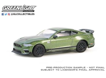 1/64 2022 ford mustang mach 1 *muscle series 28*, eruption green