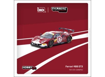 1/64 2023 ferrari 488 gt3 #52 chen weian macau gt cup fia gt world cup 2023 harmony racing, various