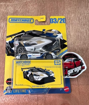 1/64 matchbox 2020 ford GT MK II Collectors 3/20