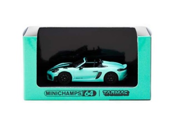 1/64 porsche 718 spyder rs, mint green
