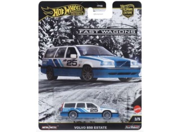 1/64 volvo 850 estate *fast wagons* , white/blue