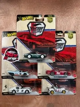 Hot Wheels Vintage Racing set