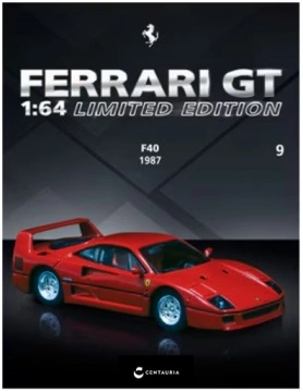 1/64 1987 ferrari f40, red