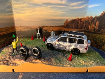 1/64 2001 mitsubishi pajero 3rd gen. rhd *ice pack*, - Img 5