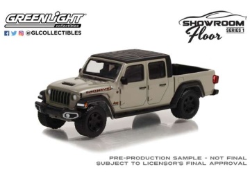 1/64 2022 jeep gladiator mojave *showroom floor series 1*, sting grey