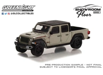 1/64 2022 jeep gladiator mojave *showroom floor series 1*, sting grey