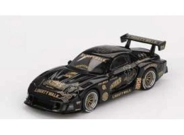 1/64 2025 mazda rx7 (fd3s) lb-super silhouette fd-niles, black