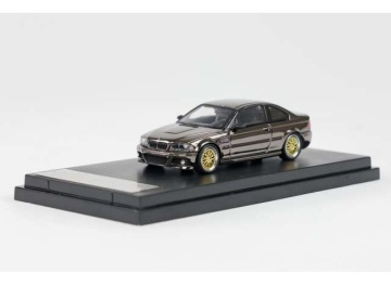 1/64 bmw e46 with bbs rim, gray chrome - Img 3