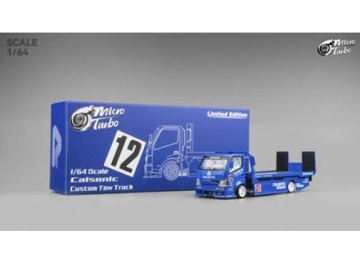 1/64 custom tow truck *calsonic kansel*, blue