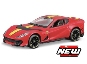 1/64 ferrari 812 competizione, red/yellow - Img 2