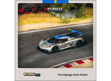 1/64 koenigsegg jesko attack, silver
