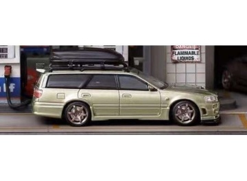1/64 nissan r34 wagon, green