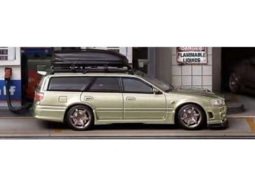 1/64 nissan r34 wagon, green