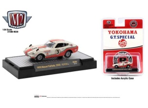 M2 1/64 1970 nissan fair lady z432 *yokohama*, white/red/black Special Ltd Ed to 7040 pcs