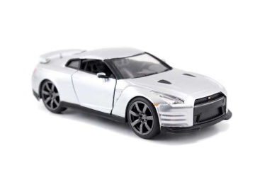 1/32 2009 brian's nissan skyline gt-r r35 *fast and furious*, silver