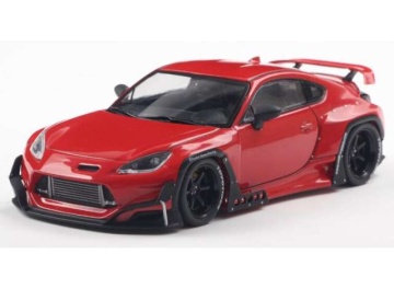 1/43 2022 pandem toyota gr86, red