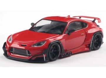 1/43 2022 pandem toyota gr86, red