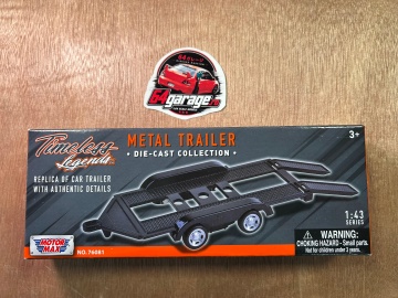1/43 die cast auto trailer. good for 1/43 modelcars.