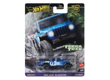 1/64 2020 jeep gladiator pick-up *terra trek series 2/5*, blue/white
