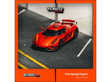 1/64 koenigsegg regera, orange metallic/black stripes